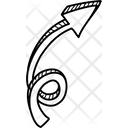 Doodle Arrow  Icon