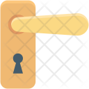 Door Handle Lock Icon
