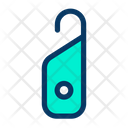 Do Not Disturb Doorknob Knob Icon