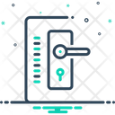 Doorlock Hasp Swivel Icon