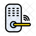Doorlock Handle Wireless Icon
