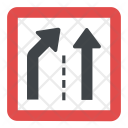 Moving Warning Arrows Icon