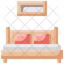 Bed Double Hotel Icon