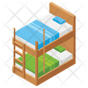 Double Deck Bed Icon
