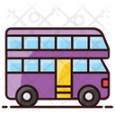 Double Decker London Bus Bus Icon