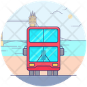 Double Decker Bus Local Transport Public Transport Icon
