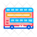 Double Decker Bus  Icon