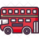 Double Decker Bus English United Kingdom Icon