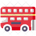 Double Decker Bus English United Kingdom Icon