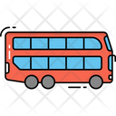 Double Decker Bus Bus Vehicle Icon