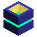 Geometric Cube 3 D Icon