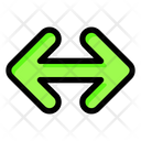Double Side Arrow Double Right Icon