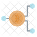 Double Spending Cryptocurrency Bitcoin Icon