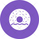 Doughnut Sprinkled Bakery Icon