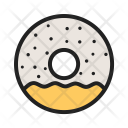 Doughnut Sprinkled Bakery Icon
