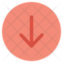Arrow Down Symbol Icon
