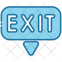 Down Exit Icon