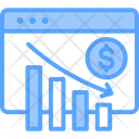 Reduce Cost Bankrupt Loss Icon