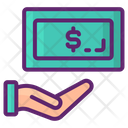 Down Payment Payment Currency Icon
