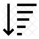 Down Sort  Icon