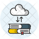 Download And Download And Upload Documents Management Icon