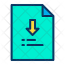 Download Document Page Icon