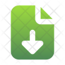 File Download Arrow Icon