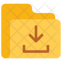 Downlaod Folder Data Icon