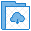 Download Cloud Folder Icon