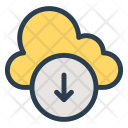 Cloud Download Storage Icon