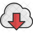 Cloud Download Storage Icon