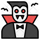 Dracula Vampire Costume Party Icon