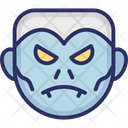 Dracula Face Halloween Monster Icon