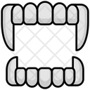 Dracula Teeth Icon
