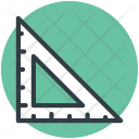 Drafting Triangle Tool Icon