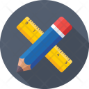 Drafting Scale Pencil Icon