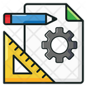 Drafting Tools Art Tools Geometry Equipment Icon