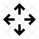Arrow Drag Move Icon