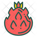 Dragon Fruit Food Icon