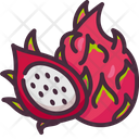 Dragon Fruit Healthy Food Pitaya Icon