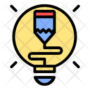 Lamp Process Education Icon