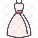 Dress Gown Elegant Icon