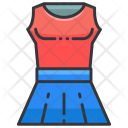Top Dress Skirt Icon