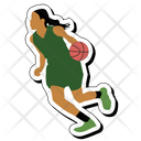 Dribble Basketball Icon