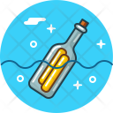 Drifting bottle Icon