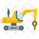 Drill excavator Icon