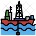 Drill Ship  Icon