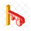 Drilling Wall Isometric Icon