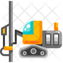 Drilling Machine Drilling Transportation Icon