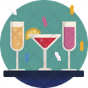 Drinks Party Celebration Icon